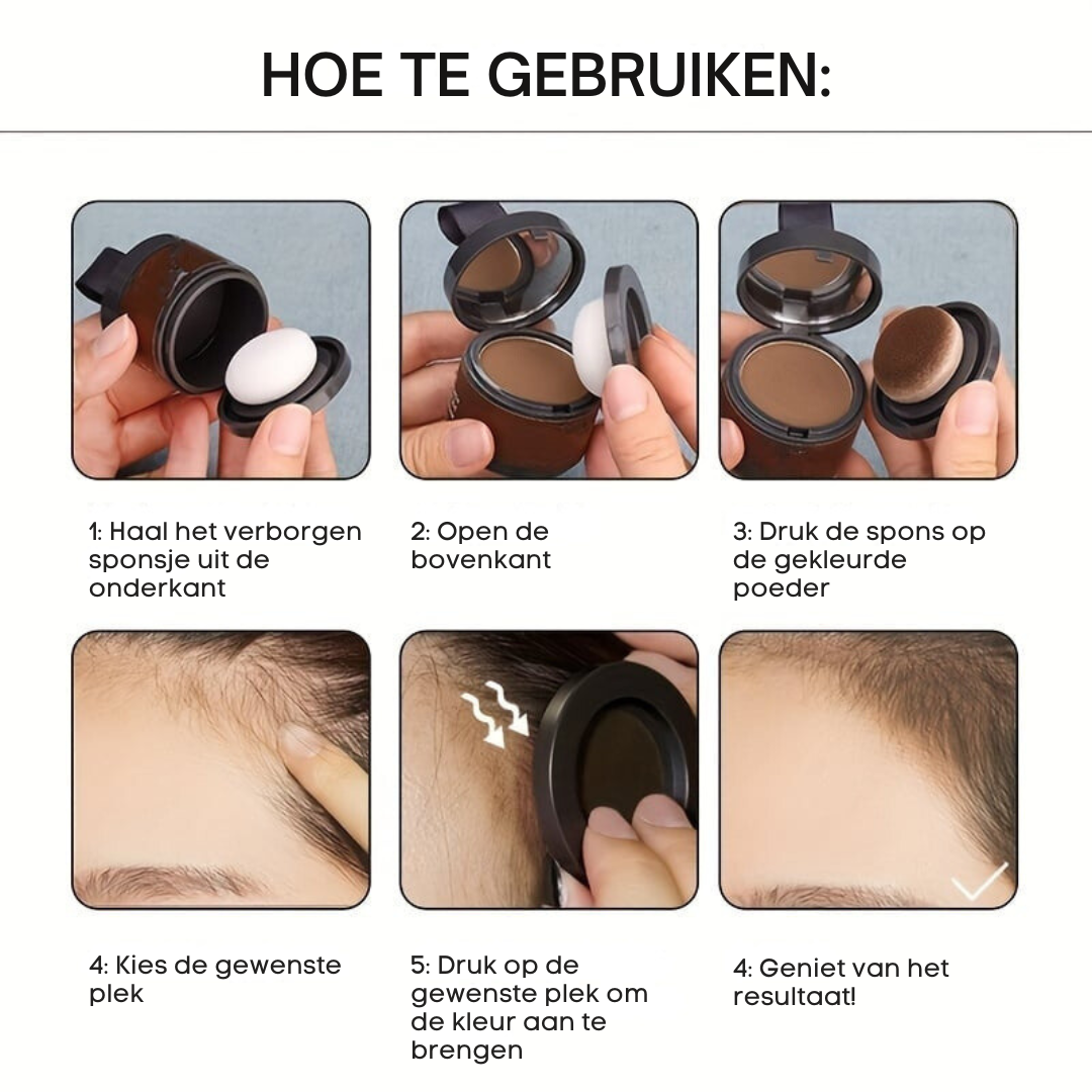 InstaShade Haarpoeder | 1+1 gratis | Let op tijdelijke actie!