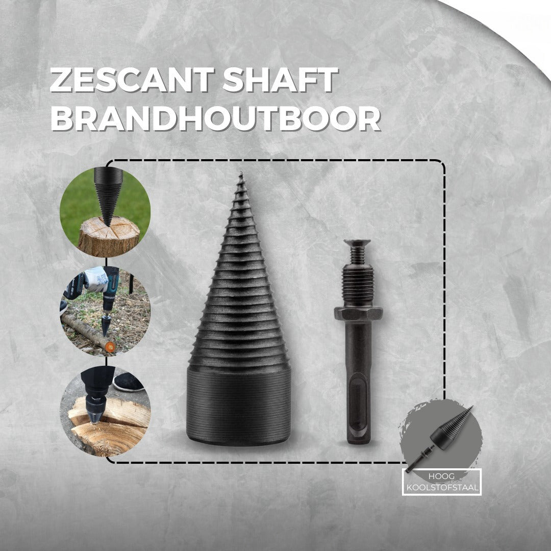 DrillEasy™ | Zescantschacht brandhoutboor